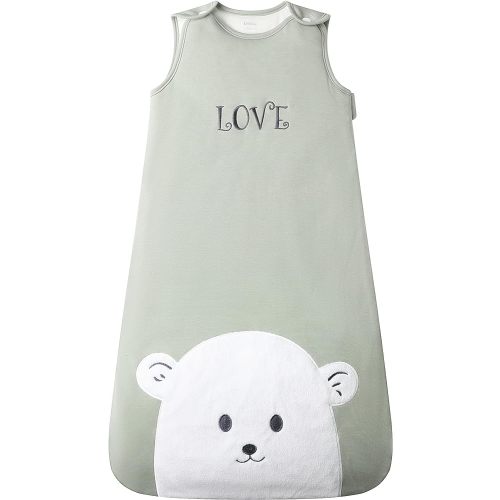 Owlivia Baby Sleep Sack, 100% Organic Cotton Toddler Sleeping Bag, TOG 2.5 Unisex Wearable Blanket For Winter (0-36 Months)