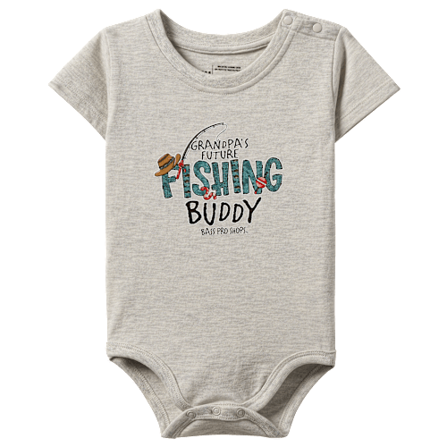 Bass Pro Shops Grandpa's Future Fishing Buddy Short-Sleeve Bodysuit for Babies | Cabela's