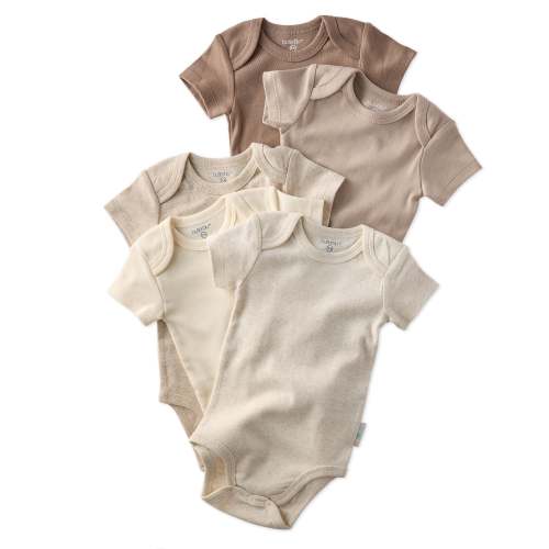 AVERY 5-Pack Short Sleeve Bodysuits