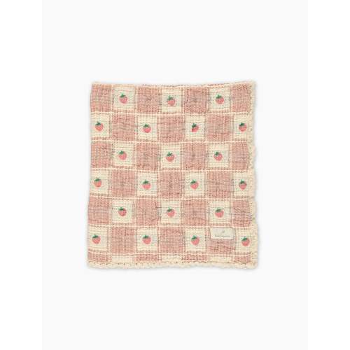Strawberry Waffle Blanket in Strawberry Waffle