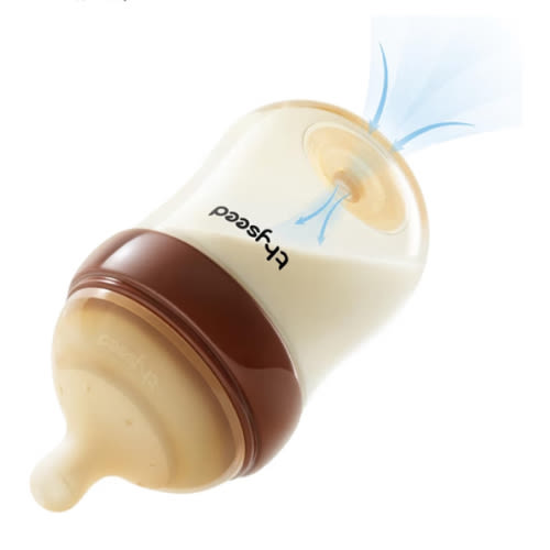 Thyseed PPSU Natural Anti-Colic Baby Bottles | Newborn Breast Like Nursing Bottle for Breastfed Babies with Nipple(0-1 Months),5oz,1pack