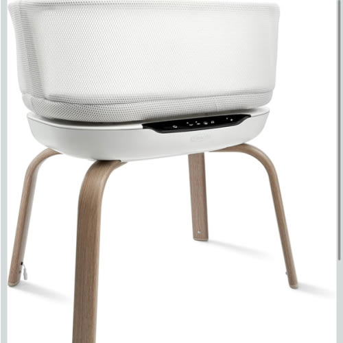 Graco SmartSense Soothing Baby Bassinet – Smart Newborn Bassinet Detects and Automatically Responds to Baby's Cries – for Newborn Babies to 6 Months