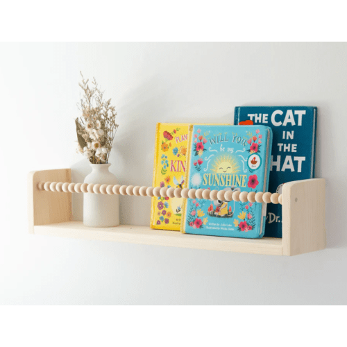 Ellie Bean's Beaded Nursery Bookshelf