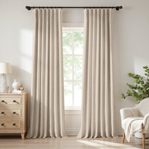 Wade Logan® Birglinde Polyester Blackout Curtain Panels & Reviews | Wayfair