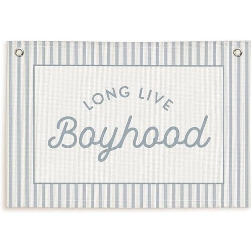 Lacama Long Live Boyhood Boys Room Decor, Boy Nursery Decor