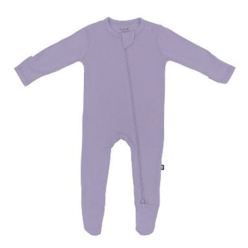 Kyte Baby Zippered Footie in Taro Taro Newborn