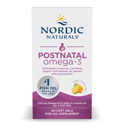Postnatal Omega-3 | Omega-3 EPA+DHA and Vitamin D3 | Nordic Naturals