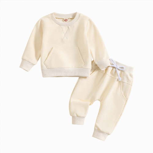 TOWED22 Baby Toddler Boy Clothes Fall Winter Outfit Long Sleeve Sweatshirts Pants Set 6 9 12 18 24 Months 3T 4T 5T Boy Clothes(Blazer,3-6 M)