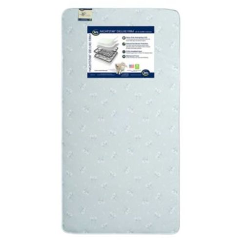 Serta® Nightstar™ Deluxe Firm Crib & Toddler Mattress - AQUA - CRIB MATTRESS