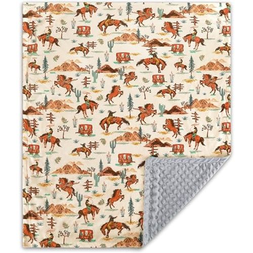 Western Baby Blankets Flannel Cowboy Baby Boy Clothes Nursery Stuff