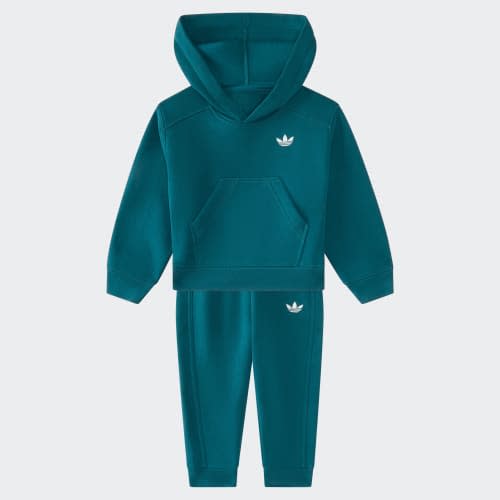 Originals 2-Piece Long Sleeve Essential Fleece Hooded Pullover & Jogger Pant Set