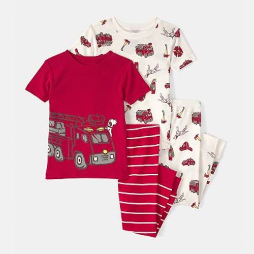 Baby Boy Carter's 4-piece Pajama Top & Pajama Bottoms Set