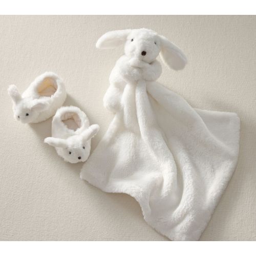 Faux Fur Bunny Newborn Thumbie & Bootie Set