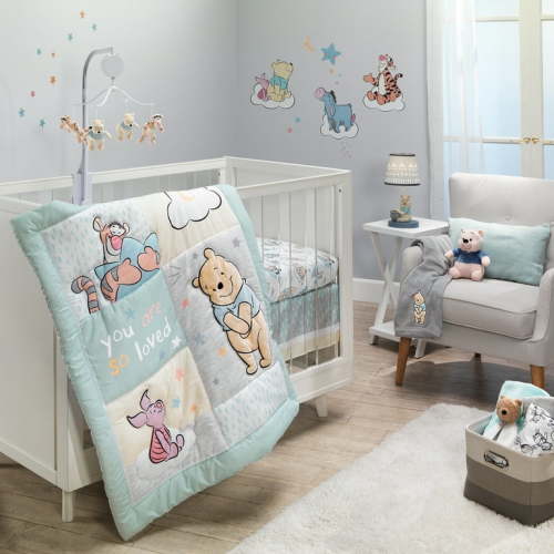 Lambs & Ivy Disney Baby Winnie the Pooh 3-Piece Crib Bedding Set