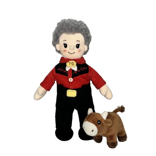 Temple Grandin Doll with Cow!