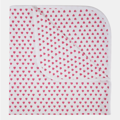 Infant Hearts Receiving Blanket
