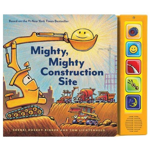 Mighty, Mighty Construction Site - by Sherri Duskey Rinker (Board Book)