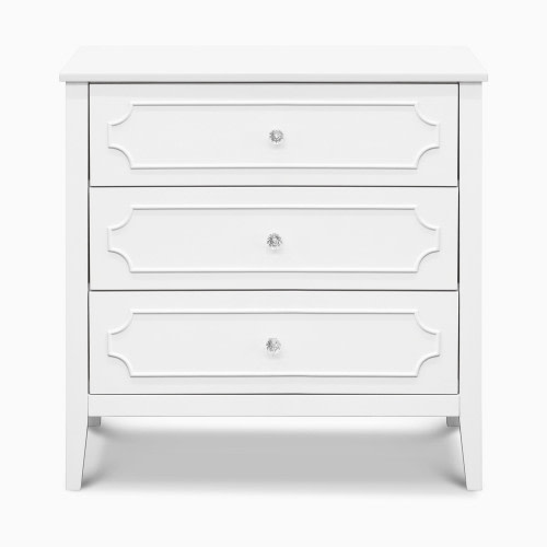 daVinci Chloe Regency 3-Drawer Dresser - White