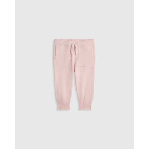 Washable Cashmere Jogger - Baby in Minimal Pink