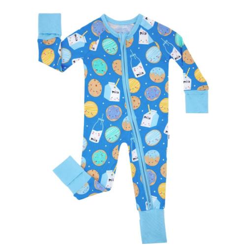 Little Sleepies Pajamas for Baby Boys & Girls, Viscose from Bamboo Baby Pajamas, Preemie & Newborn Sleepers, 2-Way Zipper PJs