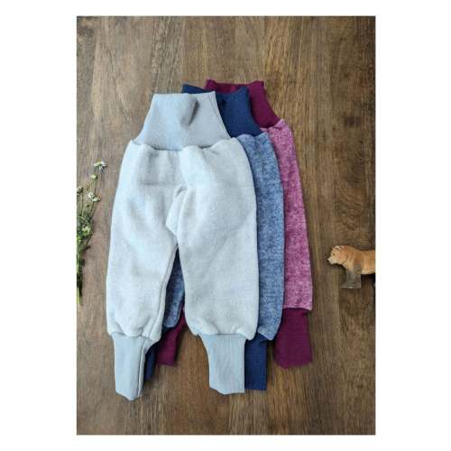 Cosilana Organic Wool and Cotton Fleece Baby Pants (3mo - 3 years)