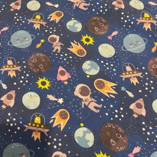 Little Sleepies Out of This World Cloud Blanket Previously Loved 50 x 50
