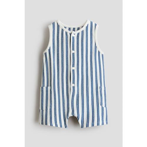 COTTON TERRY ROMPER SUIT