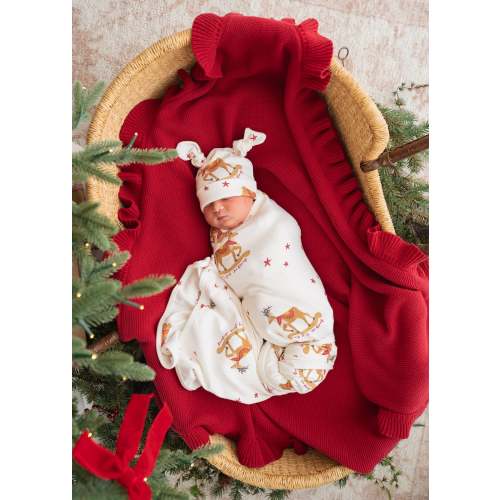 My First Christmas Baby Swaddle Set | Little & Fern – Little and Fern