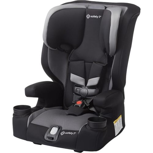 Safety 1st Boost-and-Go Essential 3-in-1 Booster Car Seat, Highback & Backless Modes, Lightweight, Easy Install, Labrador II