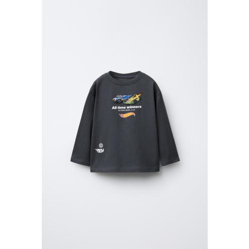 HOT WHEELS™ MATTEL CARS T-SHIRT - Anthracite grey | ZARA United States
