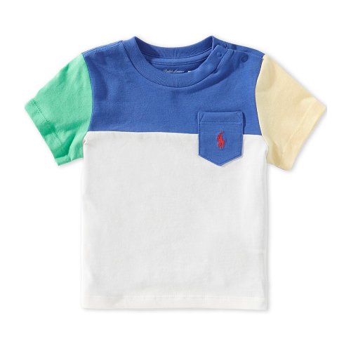 Polo Ralph Lauren Baby Boys Short Sleeve Pocket T-Shirt