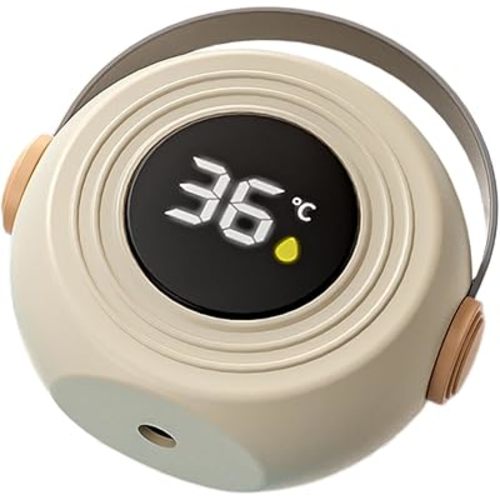 2025 Baby Bath Thermometer - Floating Bath Tub Water Temperature Thermometer with Safety Sensor Fast-Reading BPA-Free - Perfect for Infants Girls Boys Toddlers Newborns (Khaki Sound System)