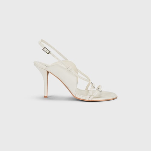 Icon Sandal in White Leather | KHY by Kylie Jenner – Khy