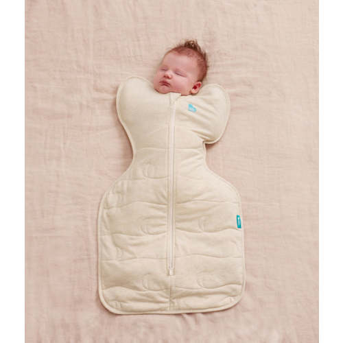 Swaddle Up™ 3.5 TOG Cotton Oatmeal Moon Quilting - Newborn
