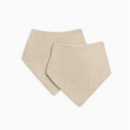 2-Pack Muslin Bandana Bibs