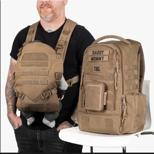 Daypack Diaper Bag & Baby Carrier Bundle - Durable, Versatile Gear – Tactical Baby Gear