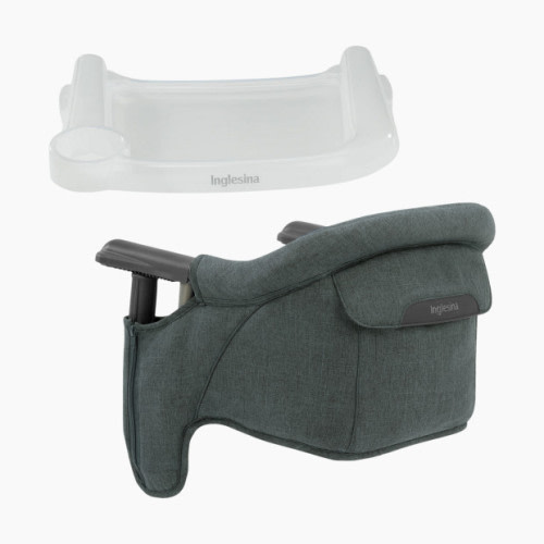 Inglesina Fast Table Chair with Dining Tray Plus - Charcoal Gray Melange