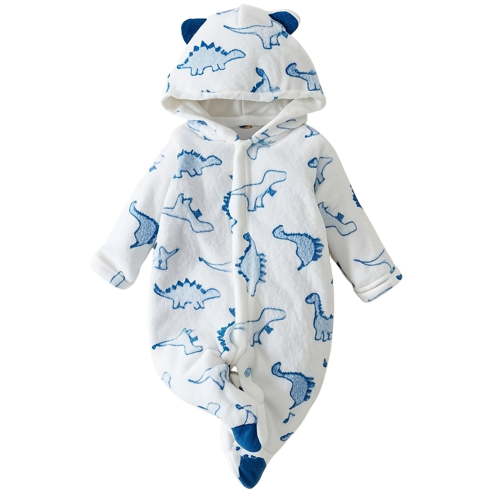 Tiijoy Boys Jumpsuit Comfortable One-Piece Footies Baby Onesies, Sizes 9-12M