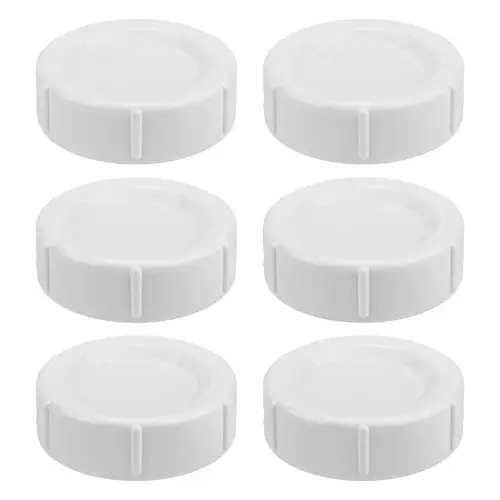 6pcs Baby Bottle Caps for Dr Brown, BPA-Free Baby Bottle Lids for Travel and Storage Replacement Parts Compatible with Dr. Brown’s Natural Flow Wide-Neck