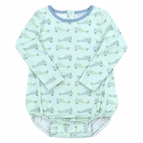 Long Sleeve Bates Bubble - First Flight | The Little Lane Shop