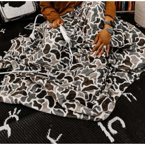 Camo Heated Blanket