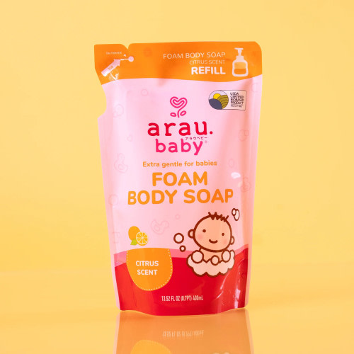 arau.baby Foam Body Soap Refill - Citrus
