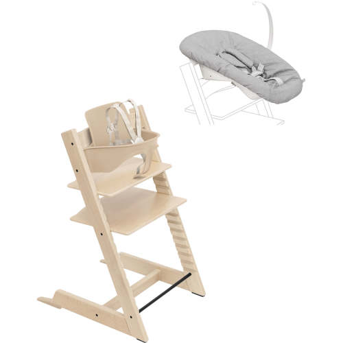 Stokke Tripp Trapp High Chair2 and Newborn Set - Natural