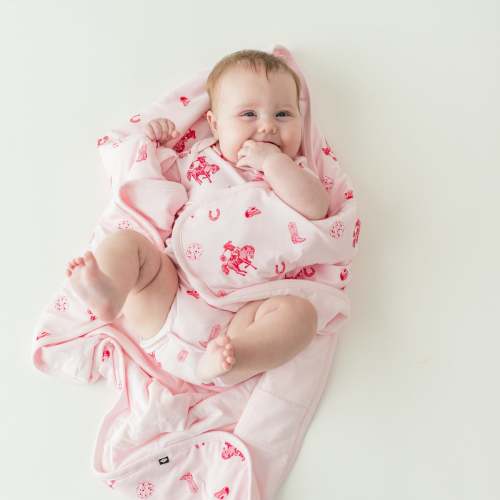 Baby Blanket in Disco Cowgirl 1.0