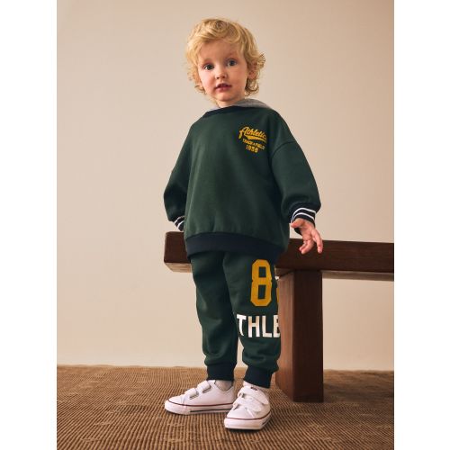 Green Hoodie and Joggers Set (3mths-7yrs)