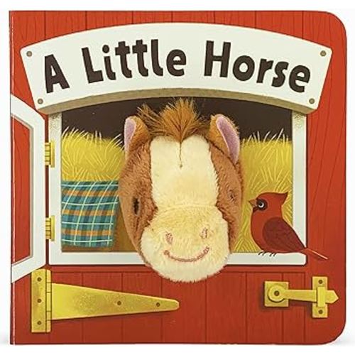 A Little Horse - Finger Puppet Board Book for Little Pony & Farm Lovers, Ages 1-4 (Finger Puppet Book)