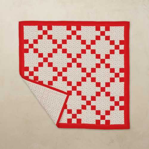 Organic Cotton Quilt | Irish Chain