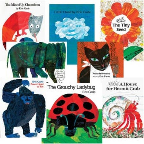 Eric Carle Paperback Books - Set of 8
