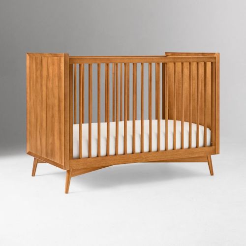 Mid-Century Convertible Crib