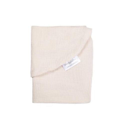 Snuggle Me Organic Curve Lounger Muslin Cover - Natural